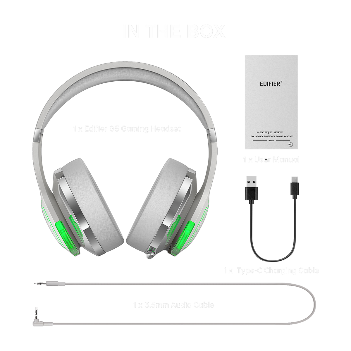 Auriculares para juegos G5BT Auriculares para juegos Bluetooth de baja latencia