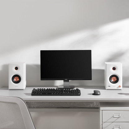 Altavoces de monitor de estudio autoamplificados MR5 Tri-Amplificados