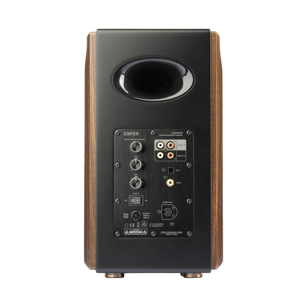 S2000MKIII Powered Bluetooth Bookshelf Speaker