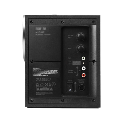 Sistema de altavoces M201BT con subwoofer (reacondicionado certificado)