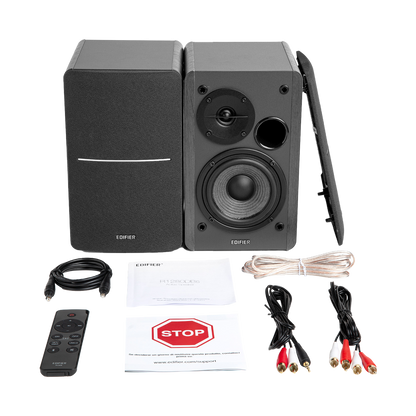 R1280DBs Powered Bluetooth Bookshelf Speakers
