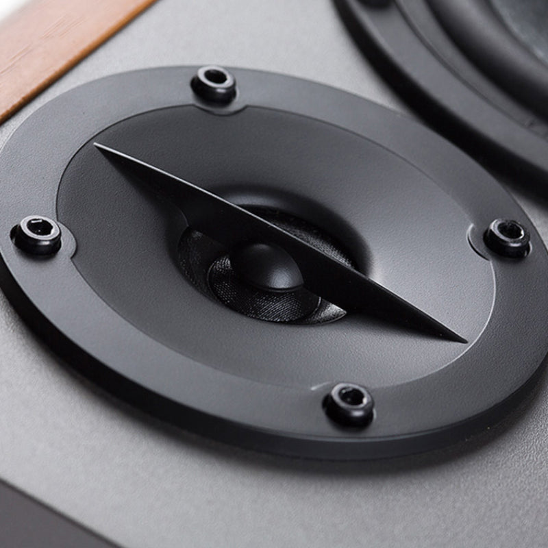 Tecnología R1280T. Estilo. Utilidad. Altavoces de estantería autoamplificados