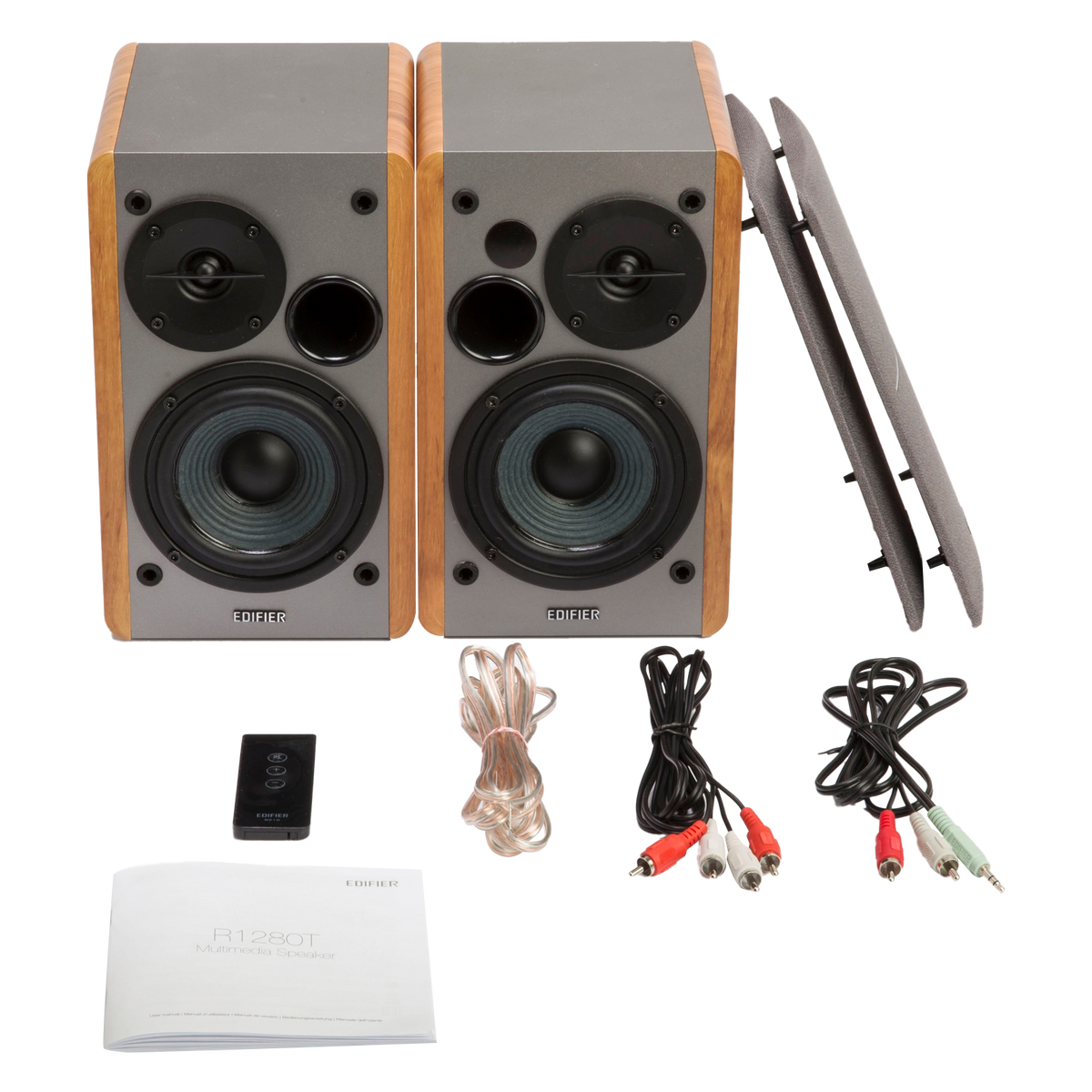 Tecnología R1280T. Estilo. Utilidad. Altavoces de estantería autoamplificados