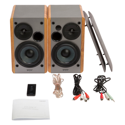Tecnología R1280T. Estilo. Utilidad. Altavoces de estantería autoamplificados