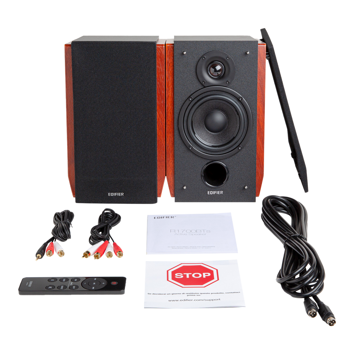 R1700BTs Active Bluetooth Bookshelf Speakers(Certified Refurbished)